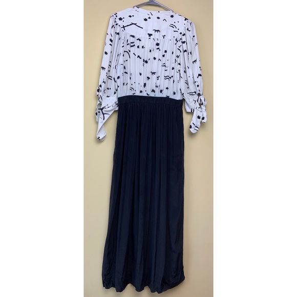 MAYLE 2017 Silk Tied Collar Buttoned Dress - Picture 4 of 7